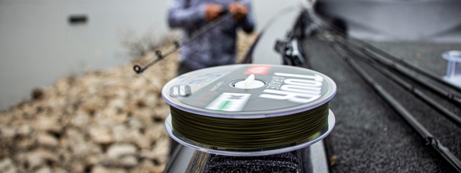 Spooling fishing line