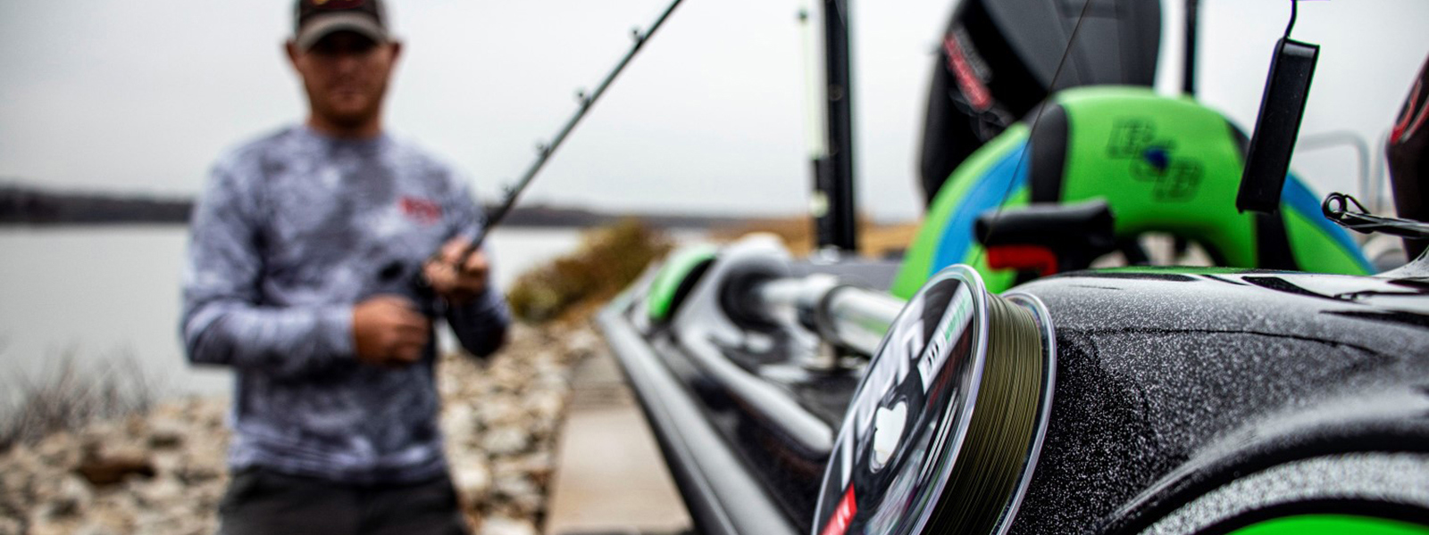 Spooling bait cast reel